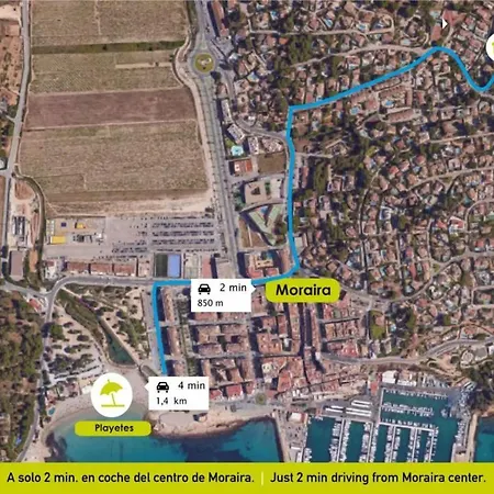 فيلة Solhabitat Moraira Diva تيولادا